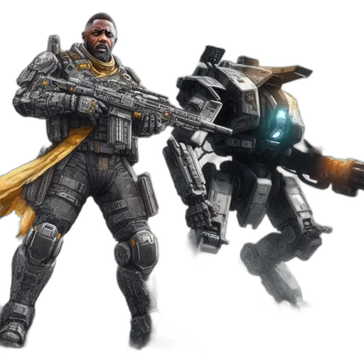 weapon, concept art, fantasy art, 3d render transparent PNG cut-out