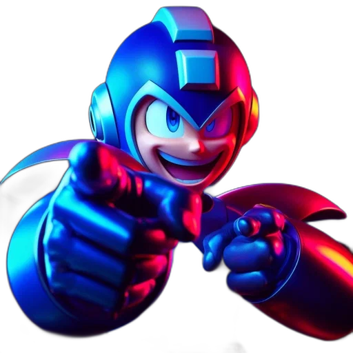 weapon, robot, 3d render, concept art transparent PNG cut-out