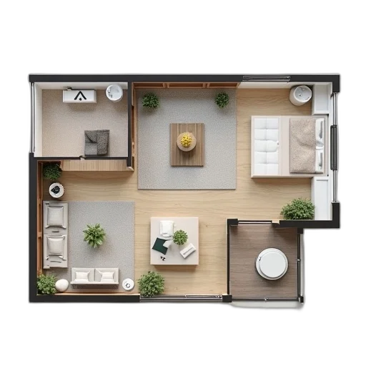 furniture, building, 3d render, photorealistic transparent PNG cut-out