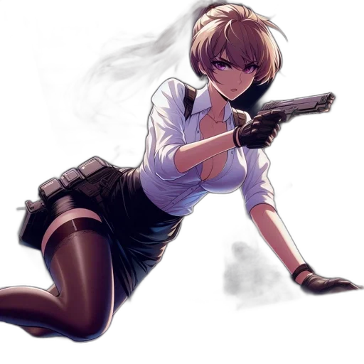 weapon, staff, sword, anime transparent PNG cut-out