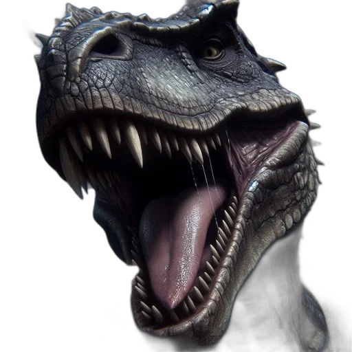 dragon, animal, creature, face transparent PNG cut-out