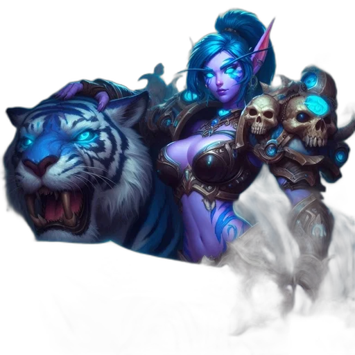 fantasy art, concept art, pixel art, photorealistic transparent PNG cut-out