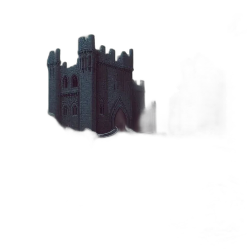 building, crown, robot, weapon transparent PNG cut-out