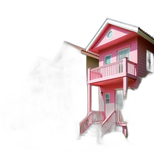 building, furniture, 3d render, concept art transparent PNG cut-out