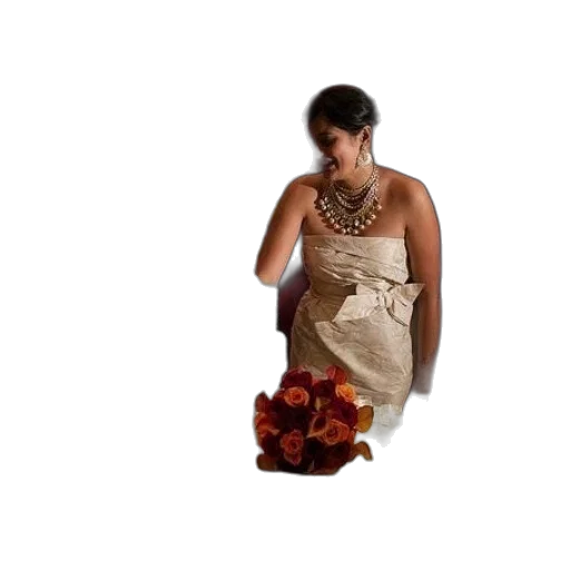 dress, jewelry, food, staff transparent PNG cut-out
