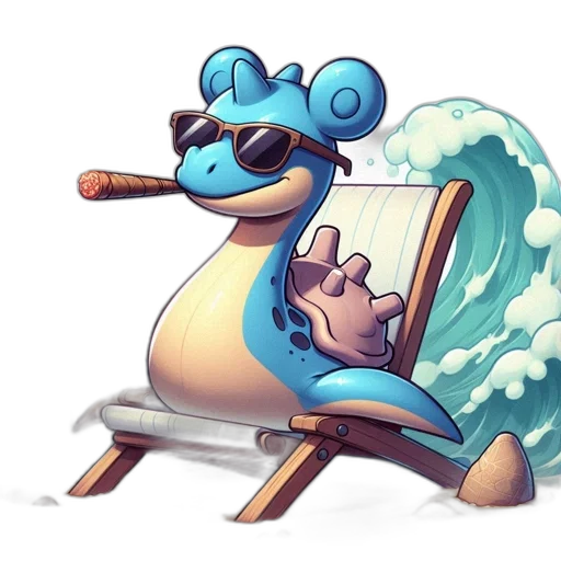 furniture, dragon, staff, creature transparent PNG cut-out