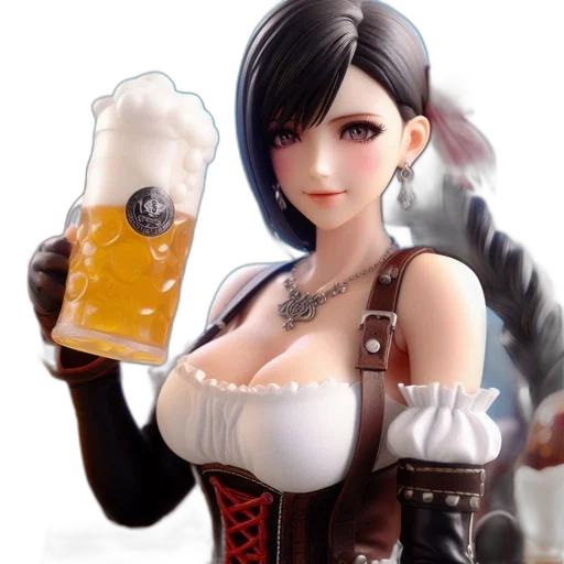 bottle, weapon, fantasy art, 3d render transparent PNG cut-out