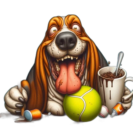 food, animal, photorealistic, cartoon transparent PNG cut-out