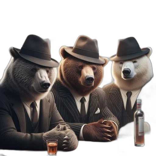 hat, animal, concept art, 3d render transparent PNG cut-out
