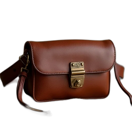 earth tones, belt, pouch, brown transparent PNG cut-out
