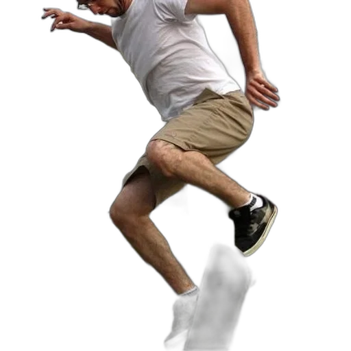 shoes, creature, face, staff transparent PNG cut-out
