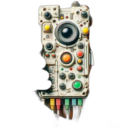 robot, mask, weapon, jewelry transparent PNG cut-out