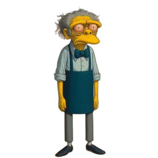 staff, mask, 3d render, concept art transparent PNG cut-out