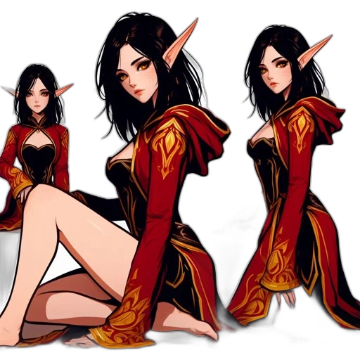 fantasy art, concept art, pixel art, comic book art transparent PNG cut-out