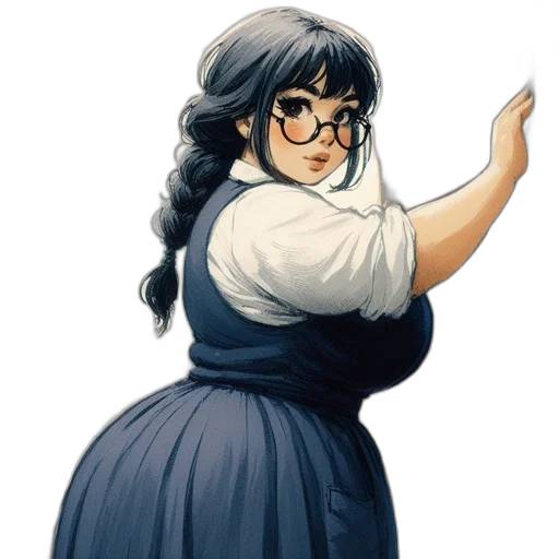 dress, staff, weapon, concept art transparent PNG cut-out