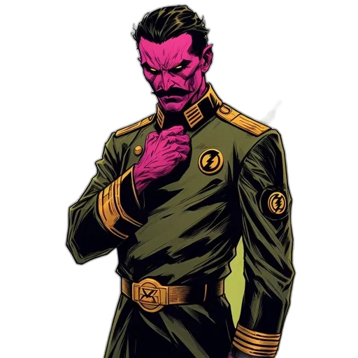 jacket, comic book art, concept art, character transparent PNG cut-out