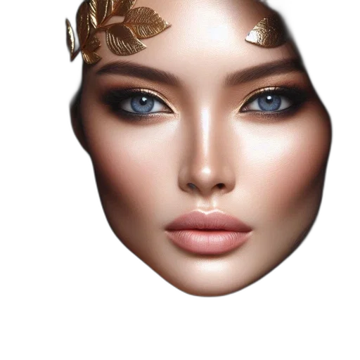 crown, face, mask, jewelry transparent PNG cut-out