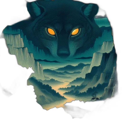 mask, creature, animal, dragon transparent PNG cut-out