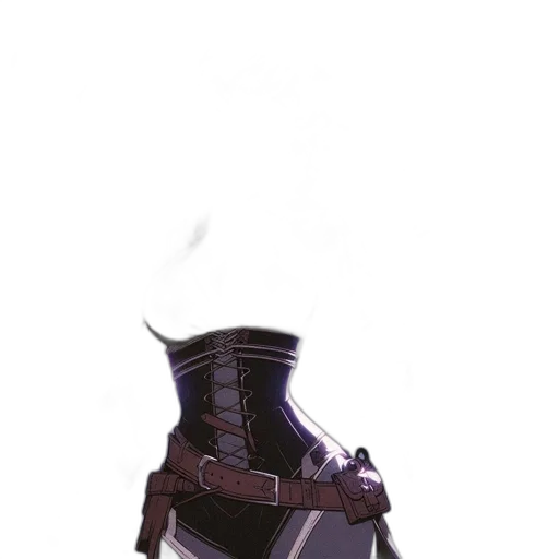 shoes, weapon, staff, mask transparent PNG cut-out