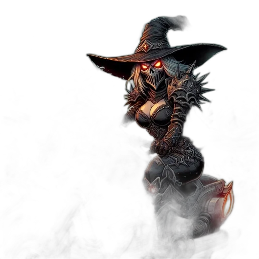 staff, dragon, hat, creature transparent PNG cut-out