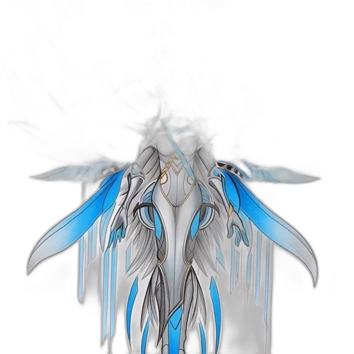 dragon, mask, creature, crown transparent PNG cut-out