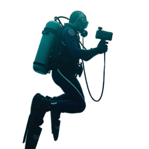 staff, jacket, robot, umbrella transparent PNG cut-out