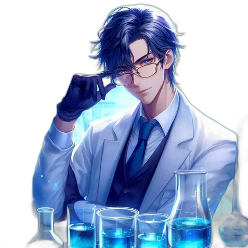 staff, anime, concept art, pixel art transparent PNG cut-out