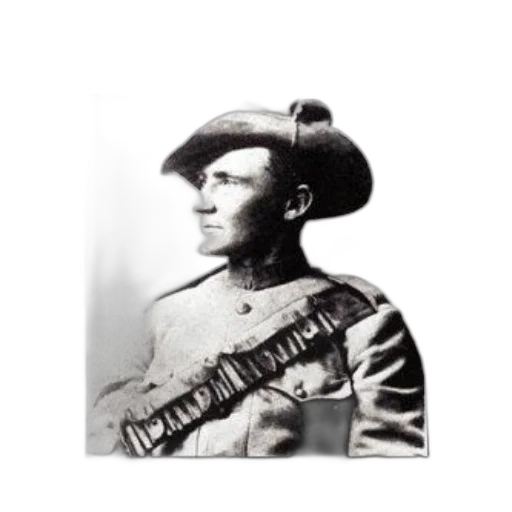 staff, hat, jacket, weapon transparent PNG cut-out