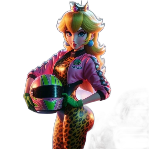 dress, robot, staff, crown transparent PNG cut-out