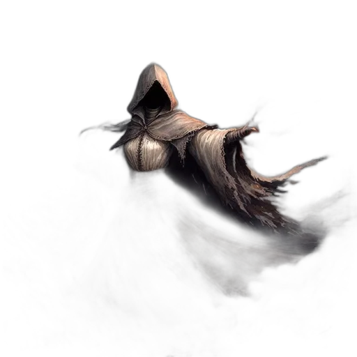 hair, dress, mask, creature transparent PNG cut-out
