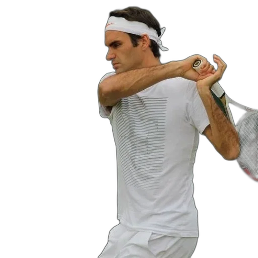 photorealistic, man, white, tennis transparent PNG cut-out