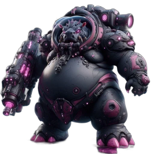 robot, creature, animal, concept art transparent PNG cut-out