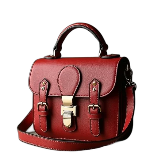 red, original, bag, merc transparent PNG cut-out