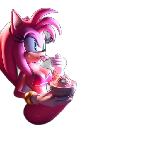 concept art, 3d render, pixel art, vaporwave transparent PNG cut-out