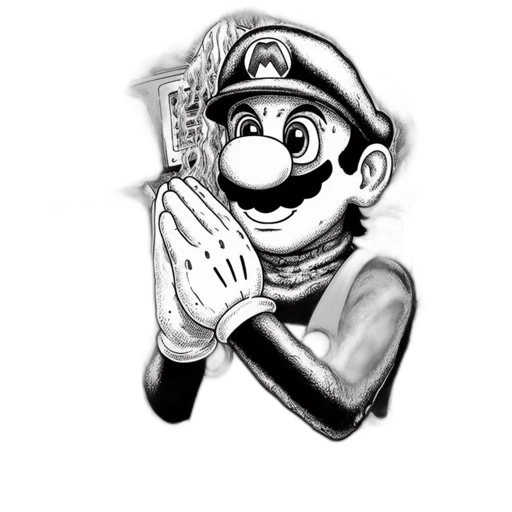 mask, hat, staff, face transparent PNG cut-out