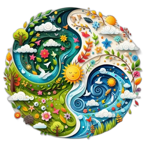 fantasy art, concept art, photorealistic, watercolor transparent PNG cut-out