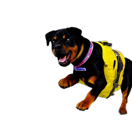 jacket, animal, creature, staff transparent PNG cut-out