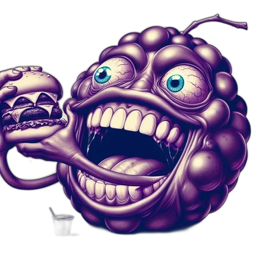 creature, robot, food, mask transparent PNG cut-out