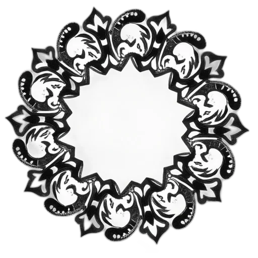 crown, jewelry, staff, flower transparent PNG cut-out