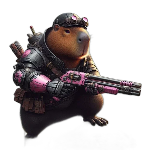 weapon, animal, staff, concept art transparent PNG cut-out