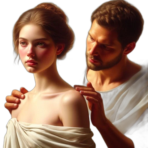 dress, oil painting, photorealistic, fantasy art transparent PNG cut-out