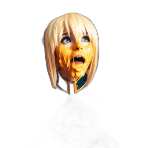 mask, face, creature, staff transparent PNG cut-out