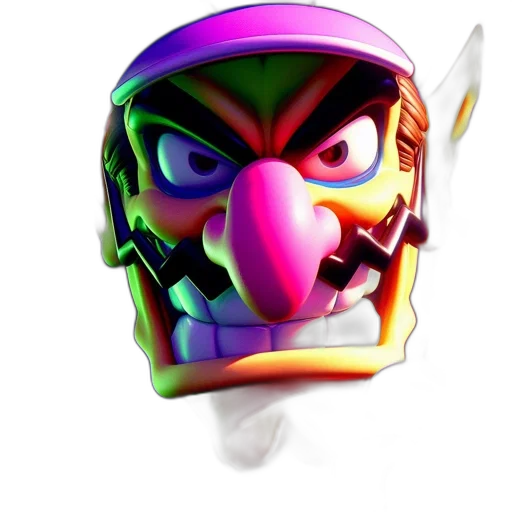 mask, face, robot, 3d render transparent PNG cut-out
