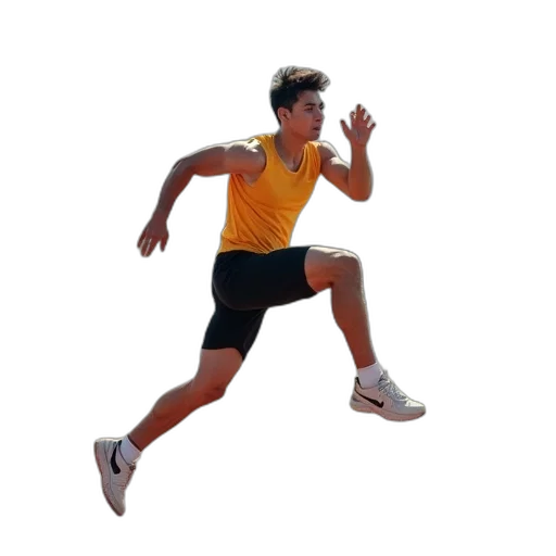 3d render, photorealistic, young, man transparent PNG cut-out