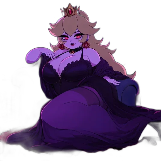 crown, dress, creature, concept art transparent PNG cut-out