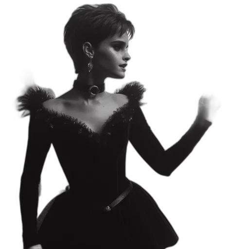 dress, concept art, photorealistic, fantasy art transparent PNG cut-out