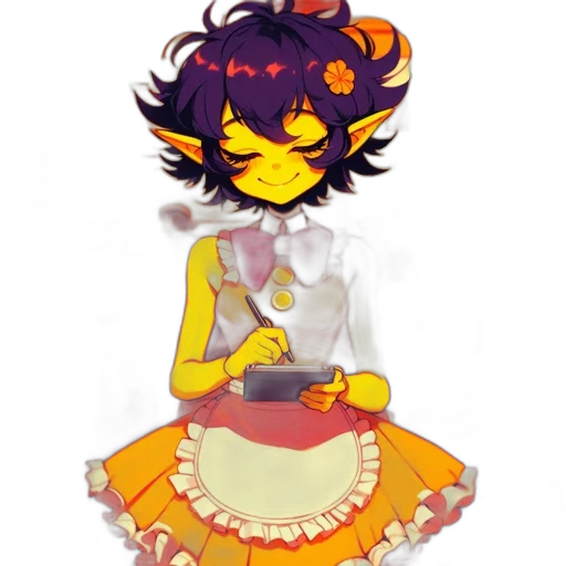 staff, dress, food, jewelry transparent PNG cut-out