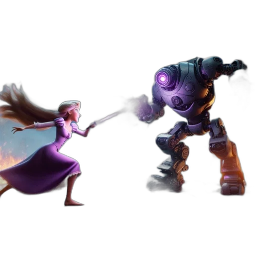 robot, weapon, sword, concept art transparent PNG cut-out