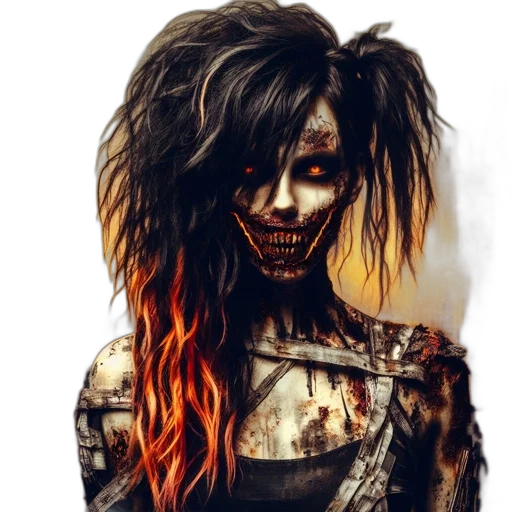 face, mask, fantasy art, comic book art transparent PNG cut-out
