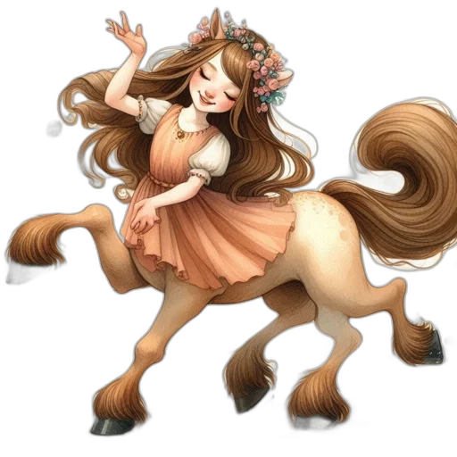 staff, dress, animal, creature transparent PNG cut-out